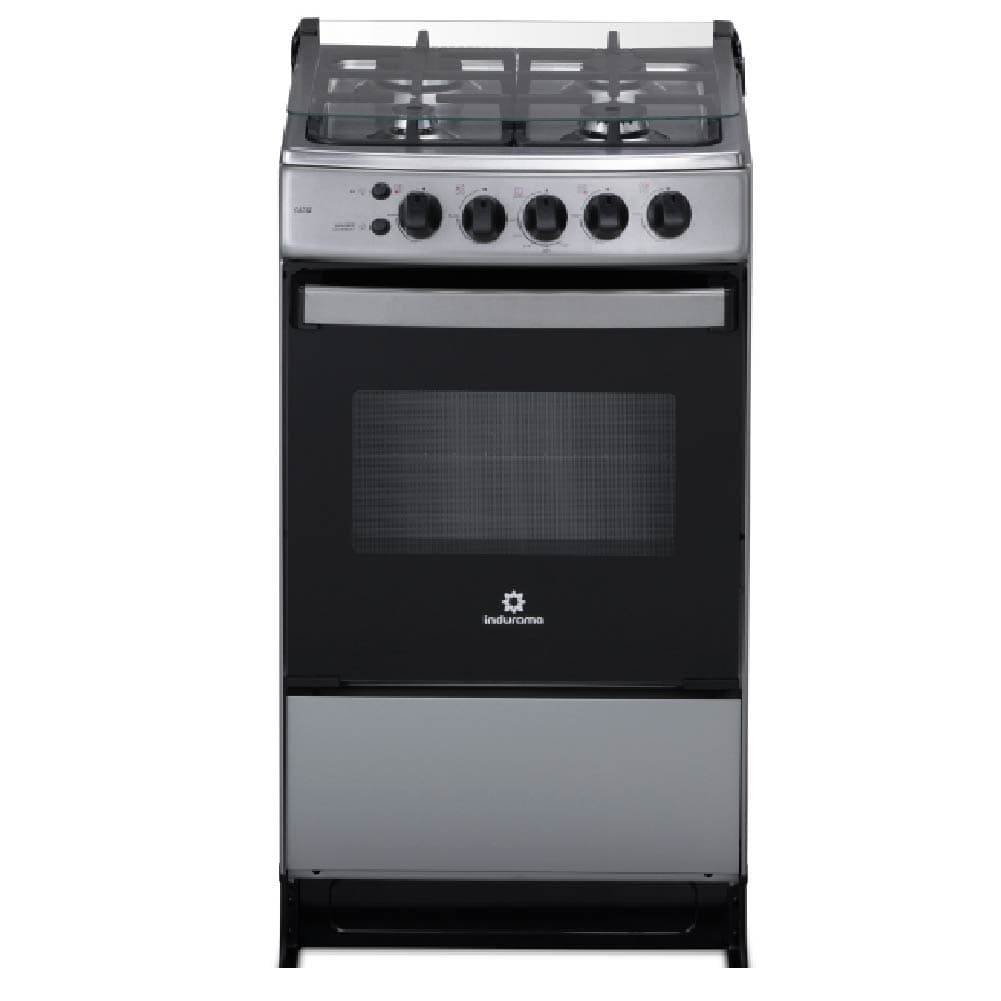 Indurama Cádiz Spazio Plus Cocina 20" 4 Quemadores Parrilla Fundida | Electrodomésticos