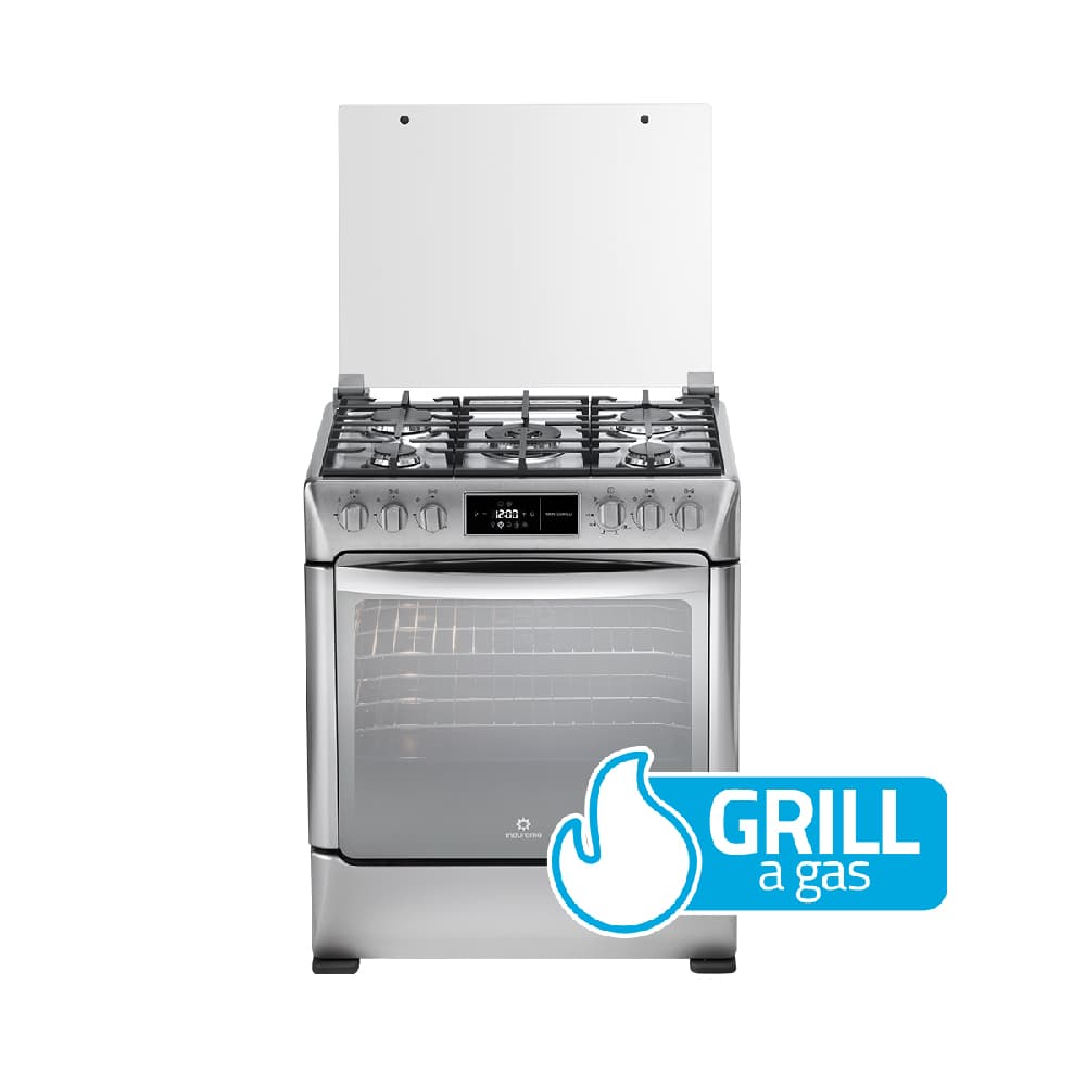 Indurama Montecarlo Zafiro Cocina 30" 5 Quemadores Control Touch | Electrodomésticos